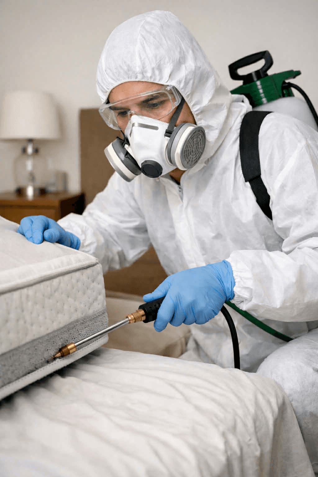 Technicien ATTRAPES NUISIBLES en intervention