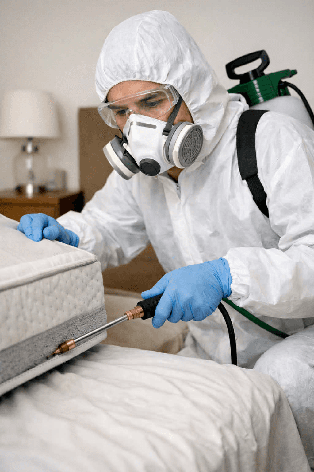 Technicien ATTRAPE NUISIBLES en intervention anti-nuisibles